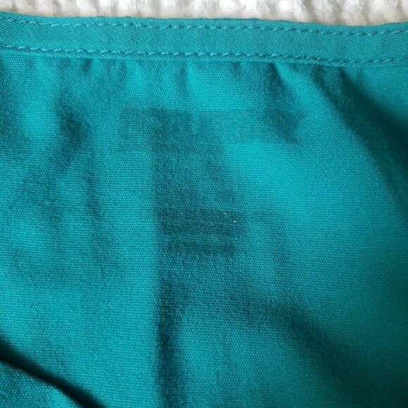 Scrubstar Scrub Top Turquoise Blue Scrubs Medical Vet Dental Size XL - Picture 5 of 9